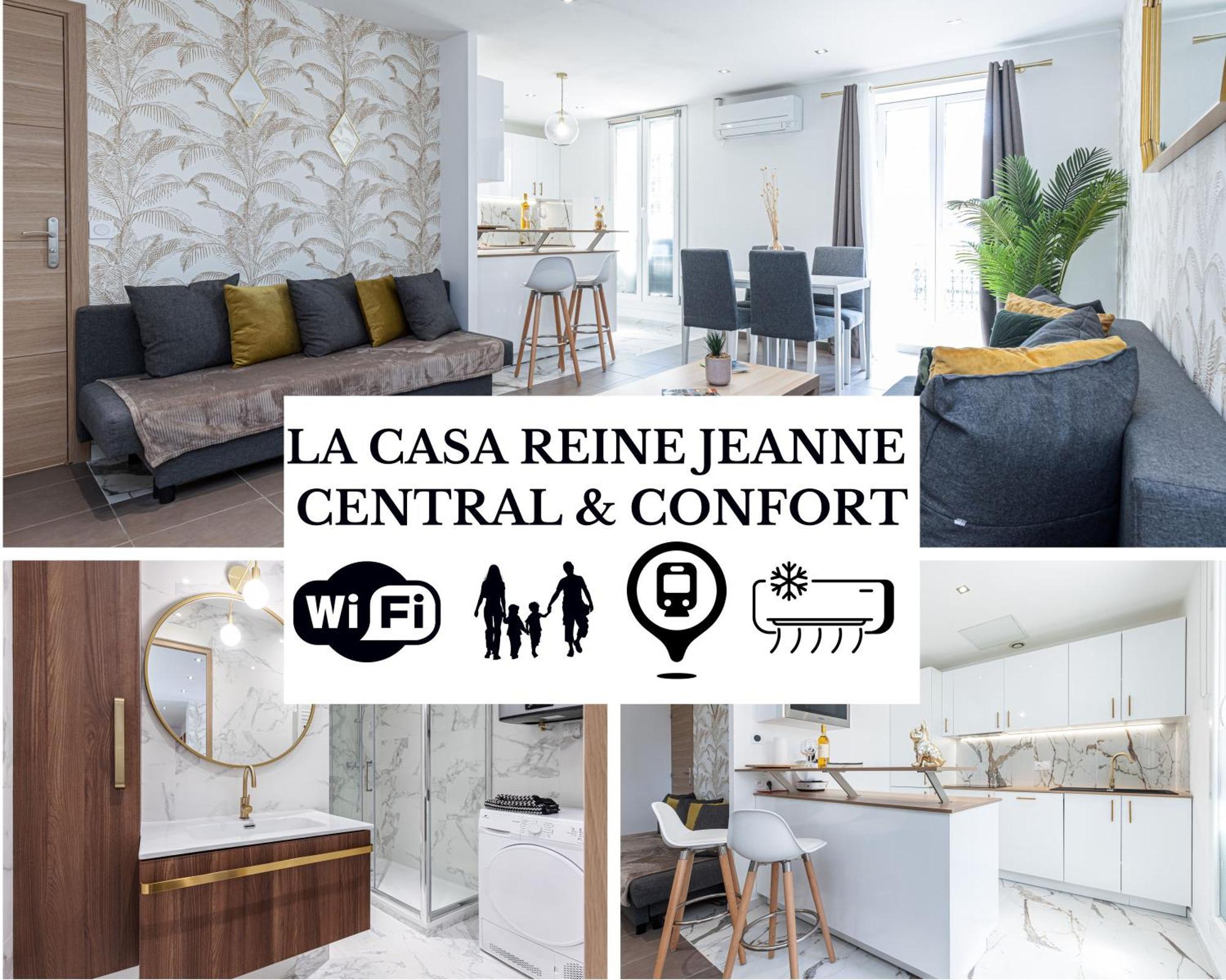 La Casa Reine Jeanne Appartement Nice